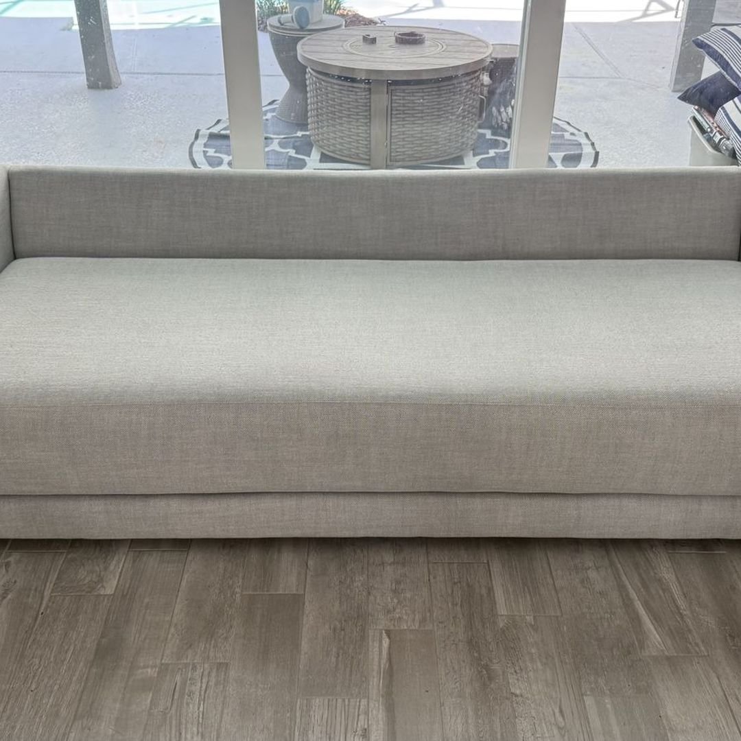 Sofa after upholstery cleaning in Lake Mary, FL